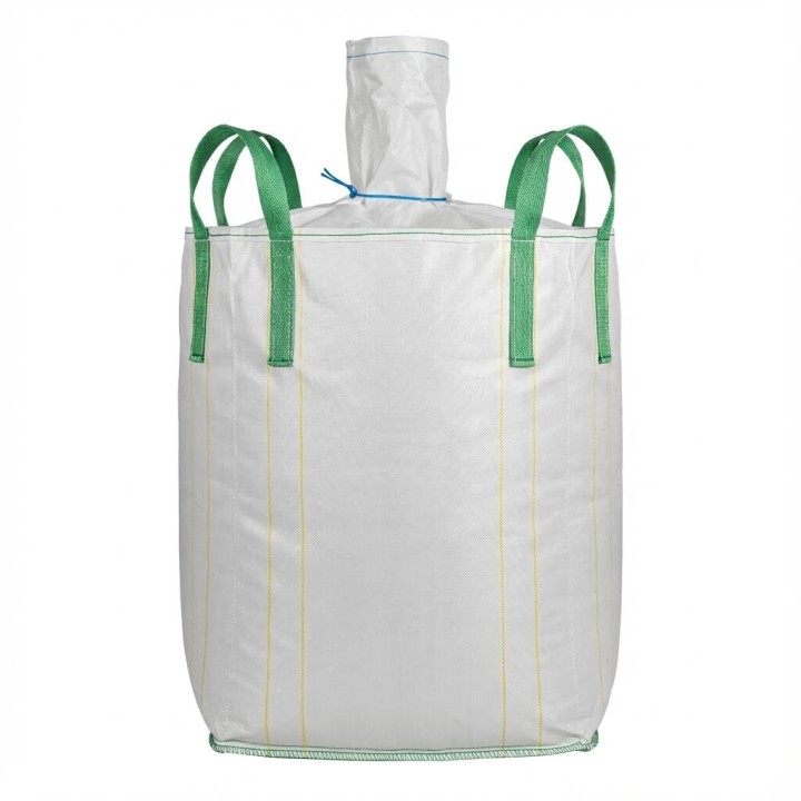 industrial circular big bag with filling spout