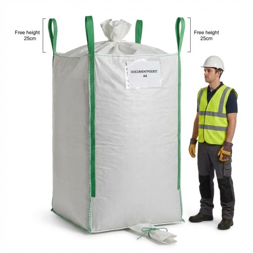 Big Bag with Filling and Discharge Spout 1.5 m³