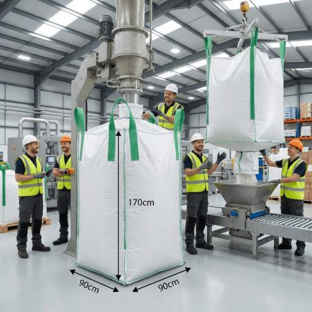 Big Bag with Filling and Discharge Spout 1.5 m³