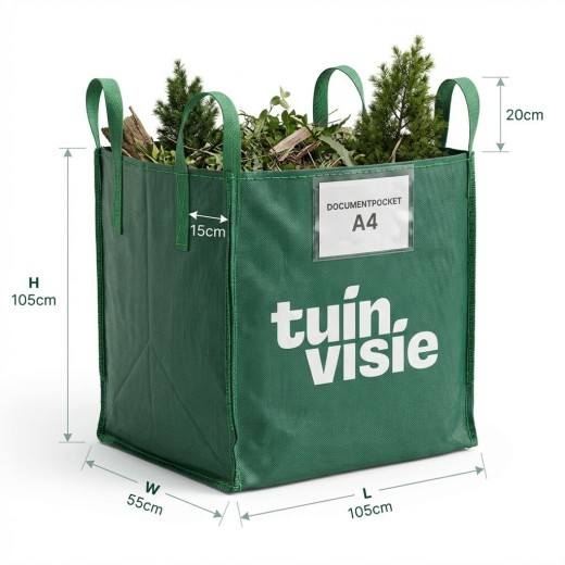 Green Garden Waste Big Bag - 600L | 123BigBags