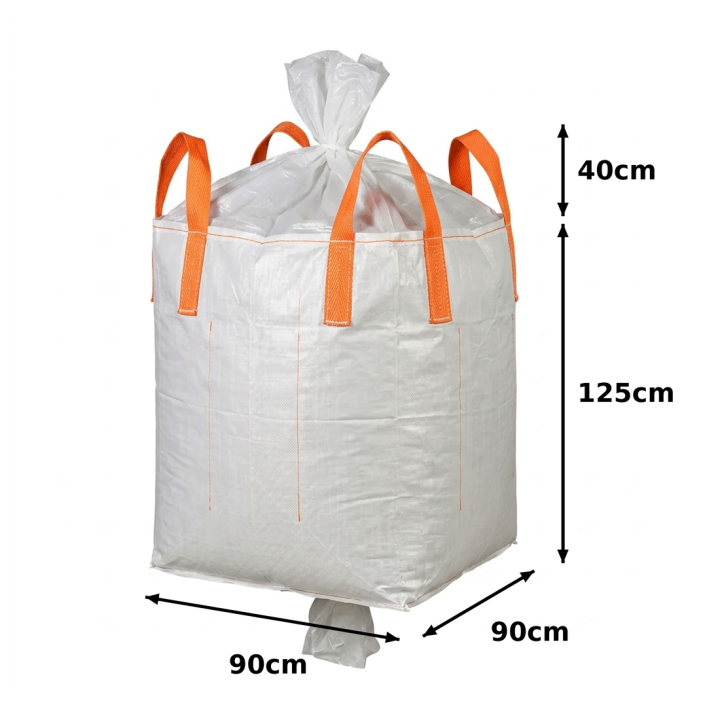 Buy Moisture-Proof Builder Bag with Filling & Emptying Spouts -1m3