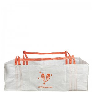 Skip bag with smiley