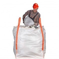 Big Bag 90x90x110 für 1,5t (oben offen, flacher Boden) 2