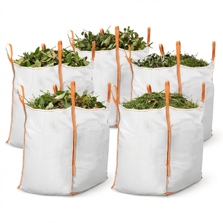 Big bag 80 × 80 × 80 cm 1000 kg – set van 5 | 123BigBags