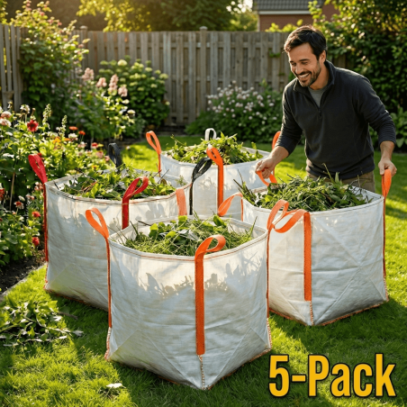 Big bag 80 × 80 × 80 cm 1000 kg – set van 5 | 123BigBags