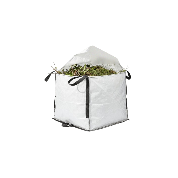 Tuinafval Big Bag 500L Herbruikbaar en Afsluitbaar | 123BigBags