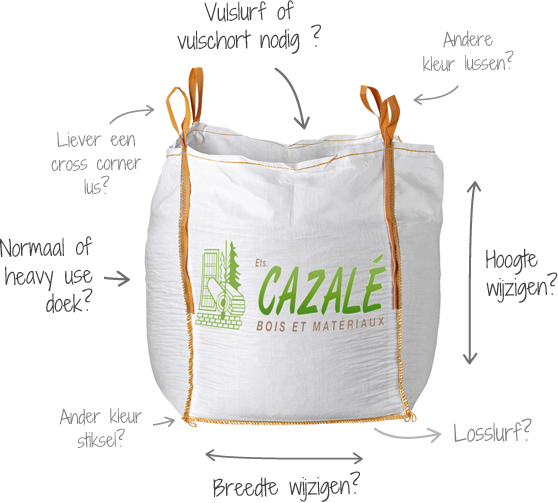 Custom-made bulk bag