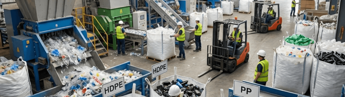 déchets avec big bags