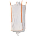 Big Bag mit Füllschürze & Auslauf - 1,75 m³ (90×90×190cm)