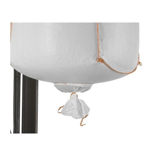 Big Bag 1 m³ Discharge Spout & Skirt 1500 kg – 10 Pack | 123BigBags