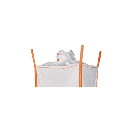 Closable big bag with top skirt 100x100x220cm