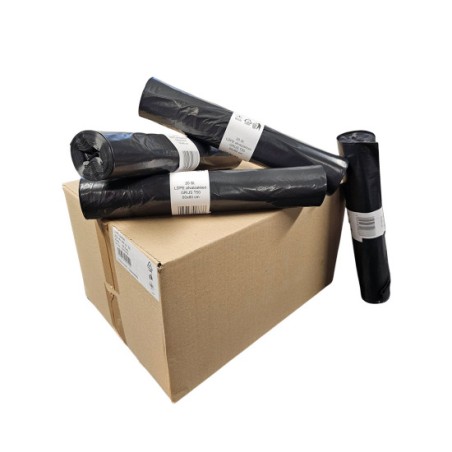 Strong Trash Bags Roll 60x80cm 60L | 123BigBags