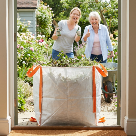 Reusable Closable Garden Waste Big Bag 500L | 123BigBags