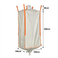 Discharge Spout & Top Skirt Jumbo Bag 2
