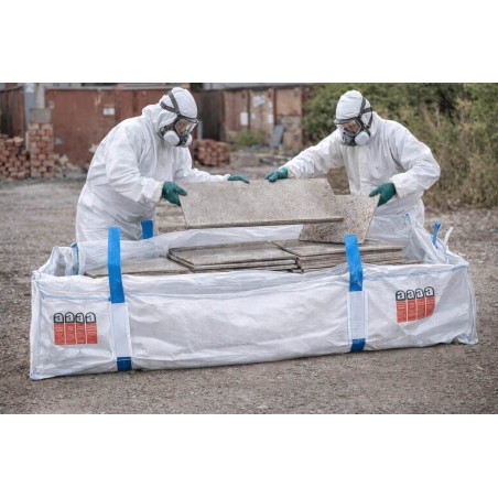 Asbestos Sheet Bag with Double Liner
