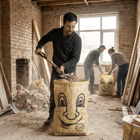 Eco design rubble bags