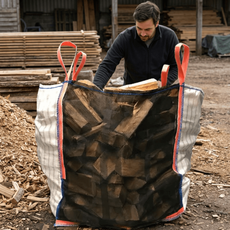 Atmungsaktiver Big Bag mit Moskitonetz 90x90x90cm