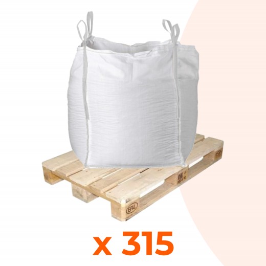Pallet deal (315x) Builders Bag Standard Lops 1m³