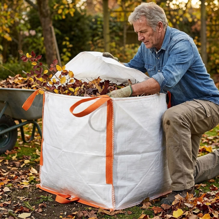 Jardisac déchets verts 500L refermable | 123BigBags