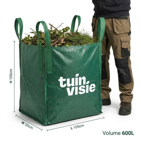 Green Garden Waste Big Bag - 600L | 123BigBags
