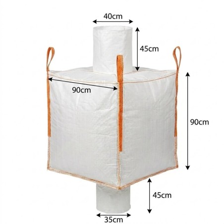 Big Bag With Filling & Discharge Spout