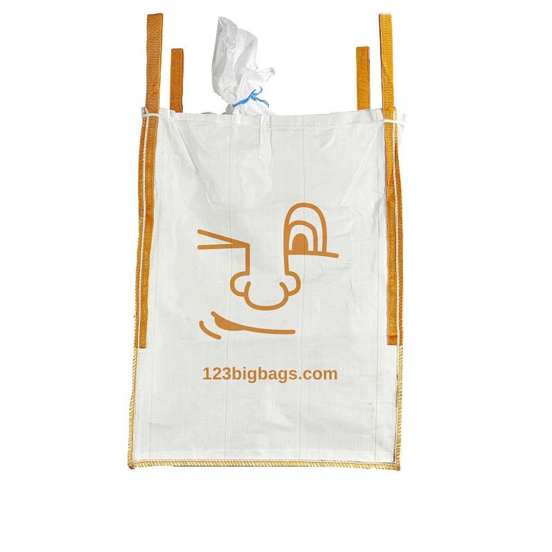 Bulk Bag with filling spout and smiley - 1m³ (90x90x110cm)