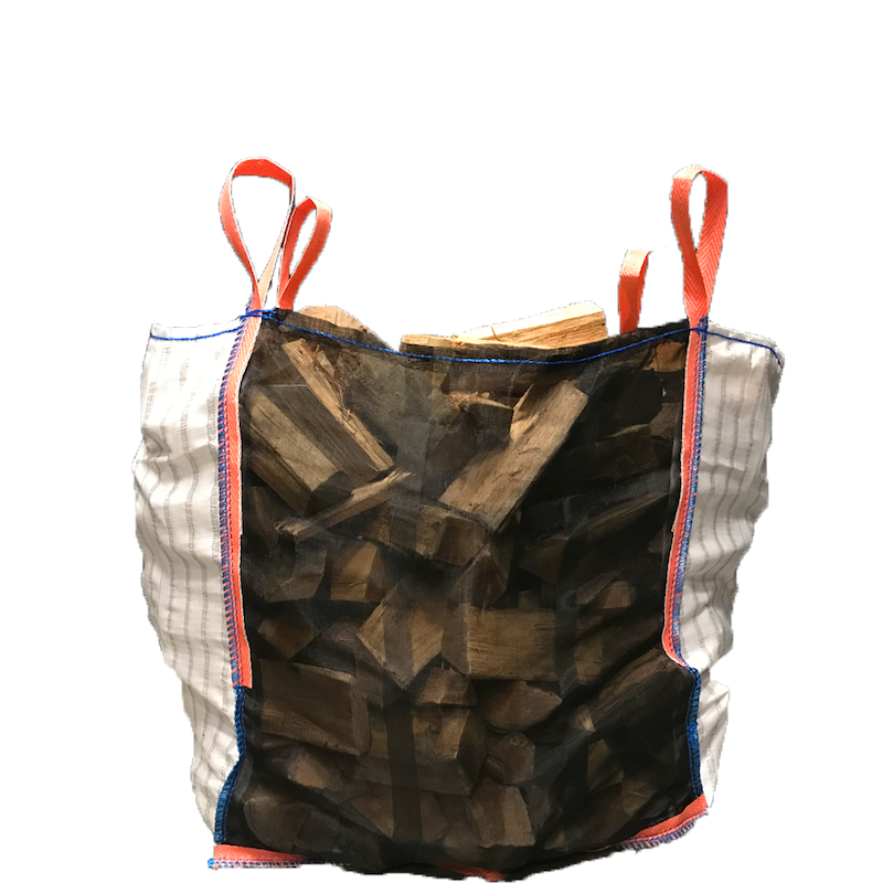 Vented and Mosquito fabric bulk bags for logs