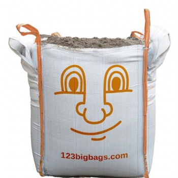 Big Bag per sabbia e terriccio Pacchetto di 5 Carico fino a 1500 kg Big Bag 1m³ Maniglie a croce 