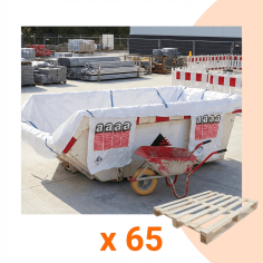 Asbest containerzak voor 7m3 container