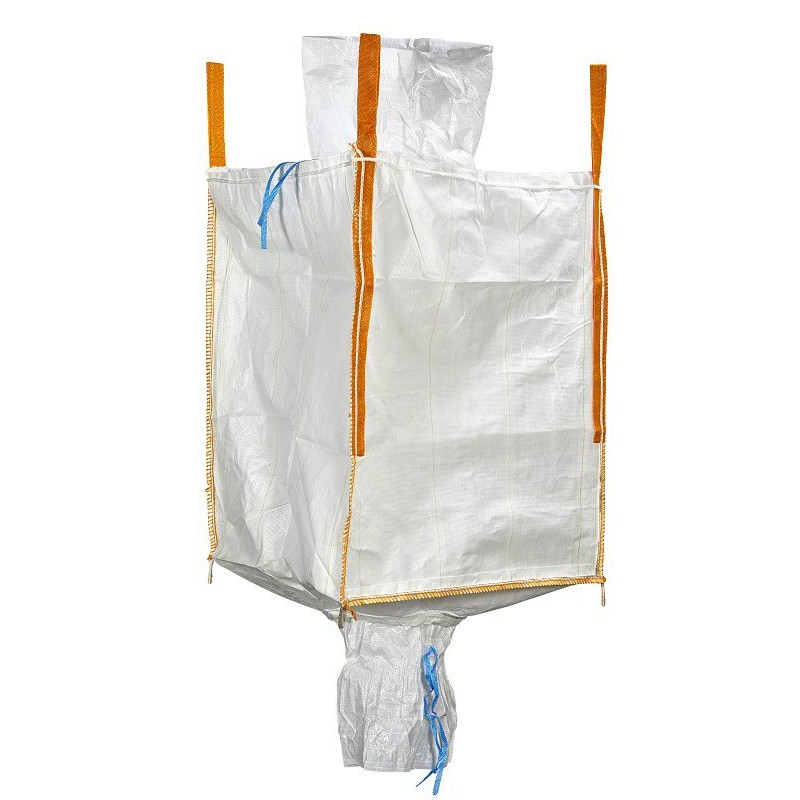 Stofdichte Big Bag met vul- en losslurf - 1m³ (90x90x110cm)