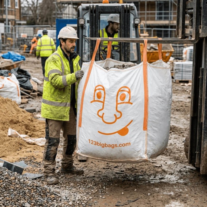 Builders Bag with smiley