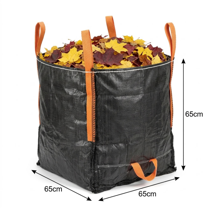 Worek Ogrodowy 300 L Czarny | 123BigBags