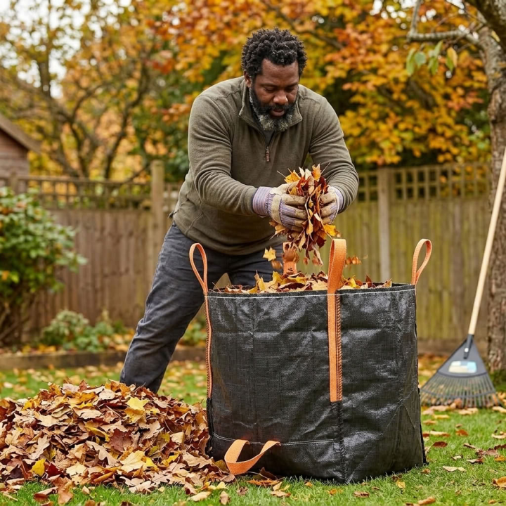 Worek Ogrodowy 300 L Czarny | 123BigBags