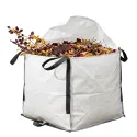 Big bag na odpady ogrodowe 500L zamykany | 123BigBags
