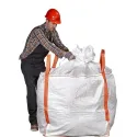 Big Bag z Fartuchem Napełniającym i Sznurkiem - 0,75 m³ (90x90x90cm)