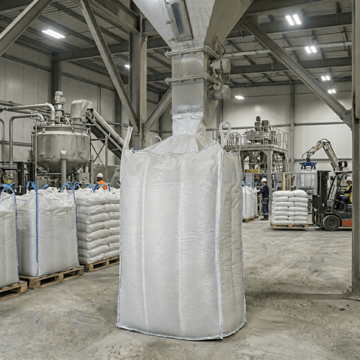 Form-Stable Q-Bigbag with Spouts