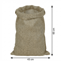 medium hessian bag 43x65cm 2