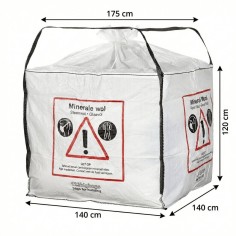 Large Mineral Wool Bag 2