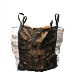 Mosquito Vented Log Bag 1m³ (100x100x100cm) – Firewood Drying Bag | 123BigBags