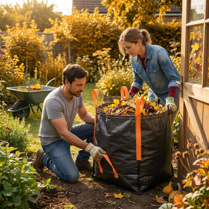 Big Bag para Resíduos de Jardim 300L | Saco Preto