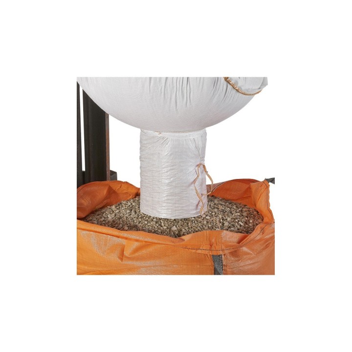 big bag 90x90x125with filling spout + liner