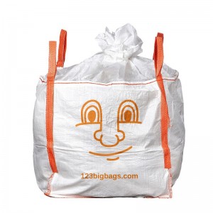 Printed Tonne Bag with Top Skirt