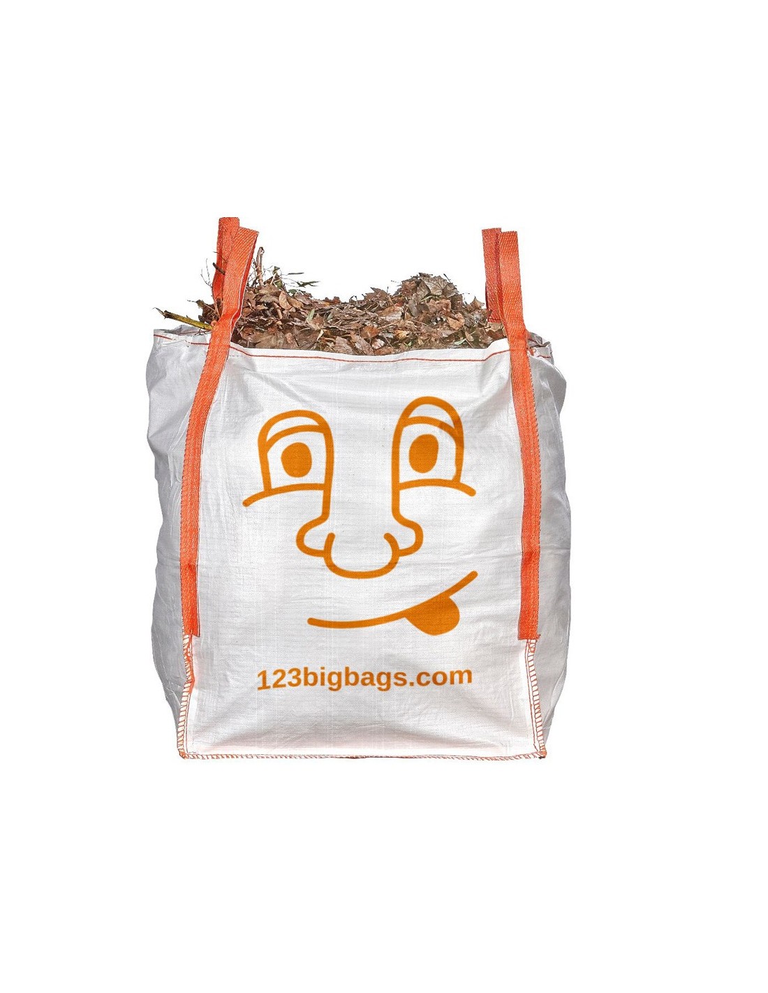 Saco de jardim extra grande com Smiley - 1000L (90x90x110cm)