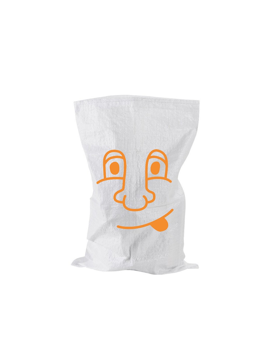 Saco médio para entulho com smiley - 60L (60x90cm)