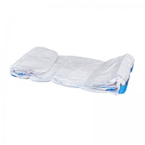 Asbestos sheet bag with liner