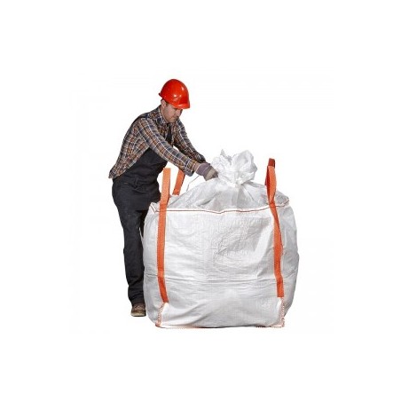 Big Bags 85×85×85 cm 1000kg – Pack of 10 | Skirt Top | Flat Bottom