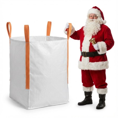 tonne bag with santa 90x90x90cm