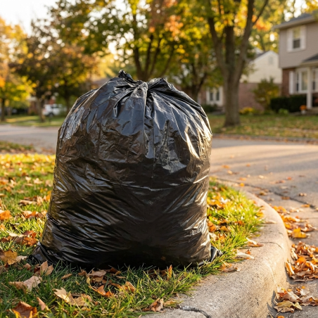 Strong Trash Bags on Roll 60x80cm - 60L