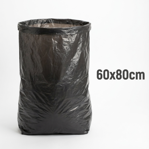 Strong Trash Bags on Roll 60x80cm - 60L