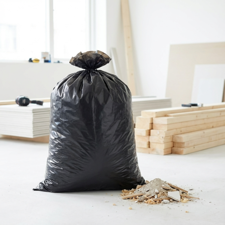Strong Trash Bags Roll 60x80cm 60L | 123BigBags